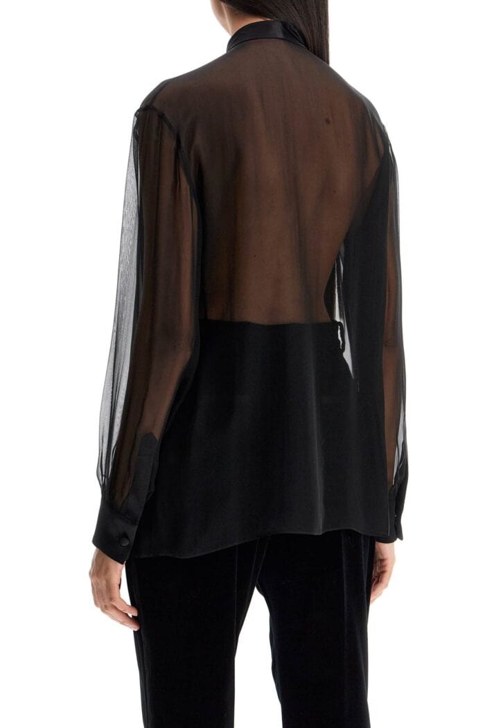 DOLCE & GABBANA 'chiffon Blouse With Bow