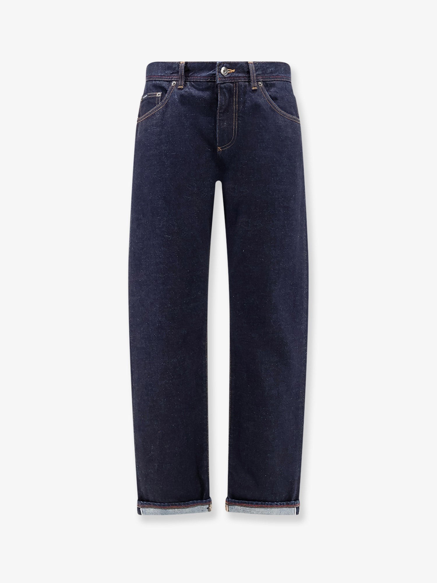 Dolce & Gabbana Classic Jeans With Logo Embroidery