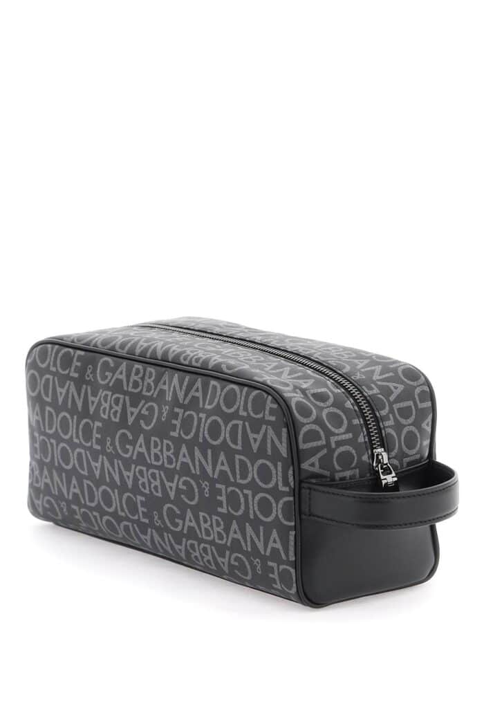 DOLCE & GABBANA Coated Jacquard Vanity Case