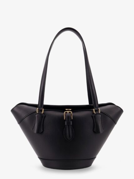 Dolce & Gabbana Coffa Capri Leather Shoulder Bag