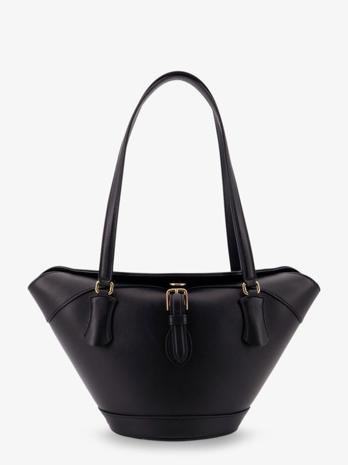 Dolce & Gabbana Coffa Capri Leather Shoulder Bag