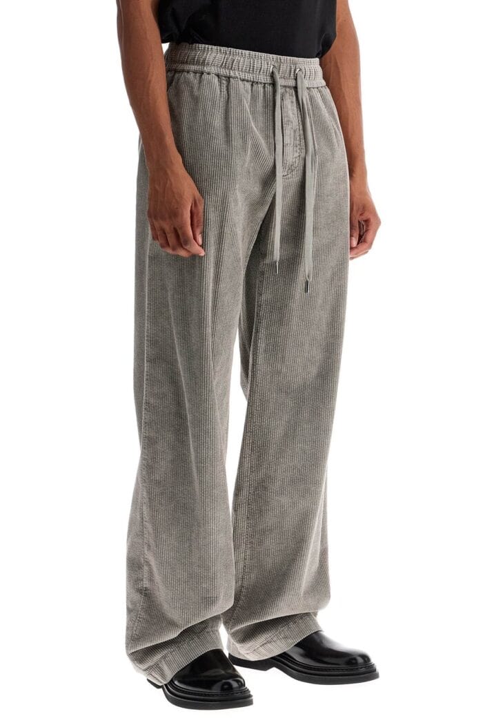 DOLCE & GABBANA Corduroy Drawstring Pants