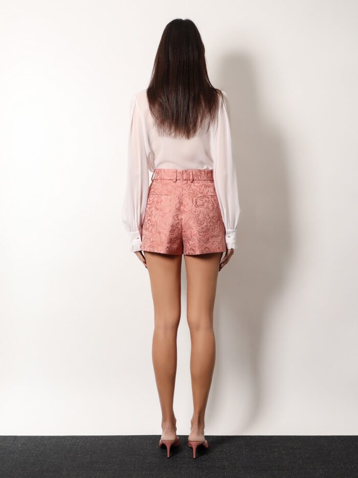 Dolce & Gabbana Cotton And Silk Blend Shorts
