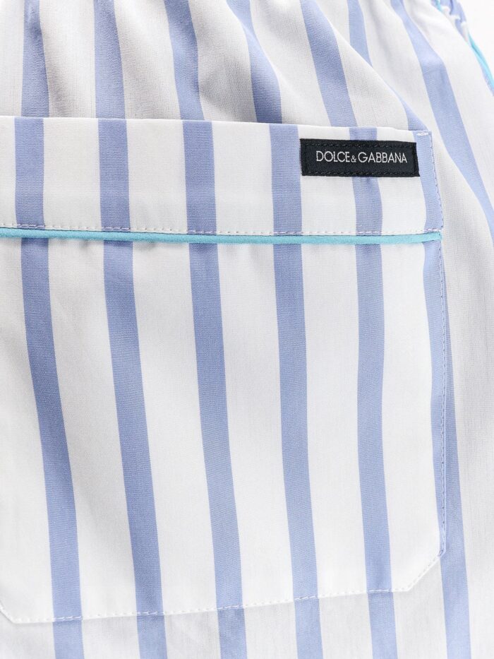 Dolce & Gabbana Cotton And Silk Shorts