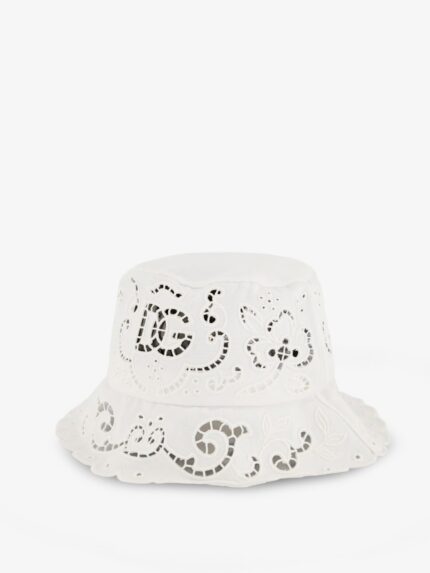 Dolce & Gabbana Cotton Blend Bucket Hat