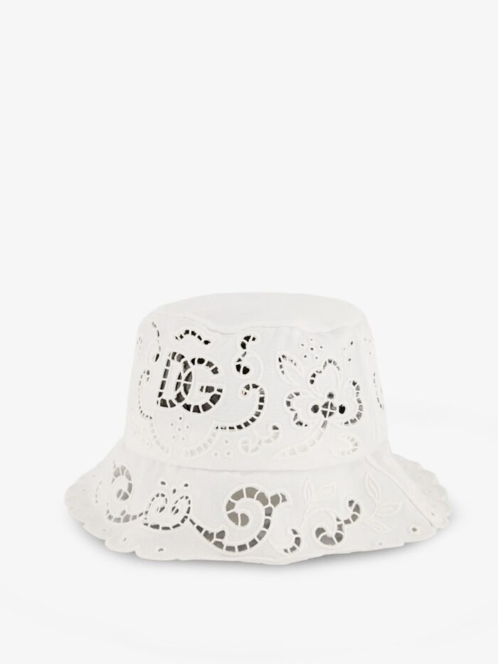 dolce & gabbana cotton blend bucket hat Dolce & Gabbana Cotton Blend Bucket Hat
