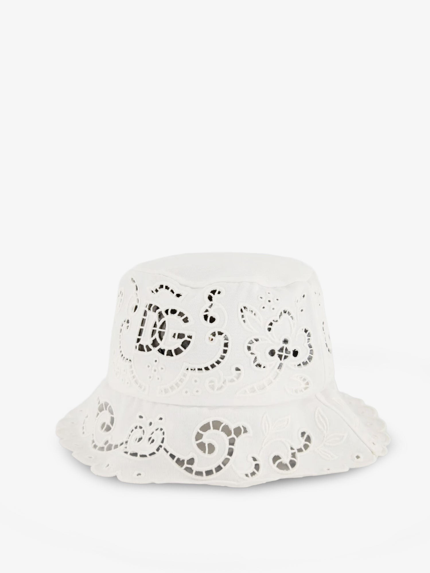 Dolce & Gabbana Cotton Blend Bucket Hat
