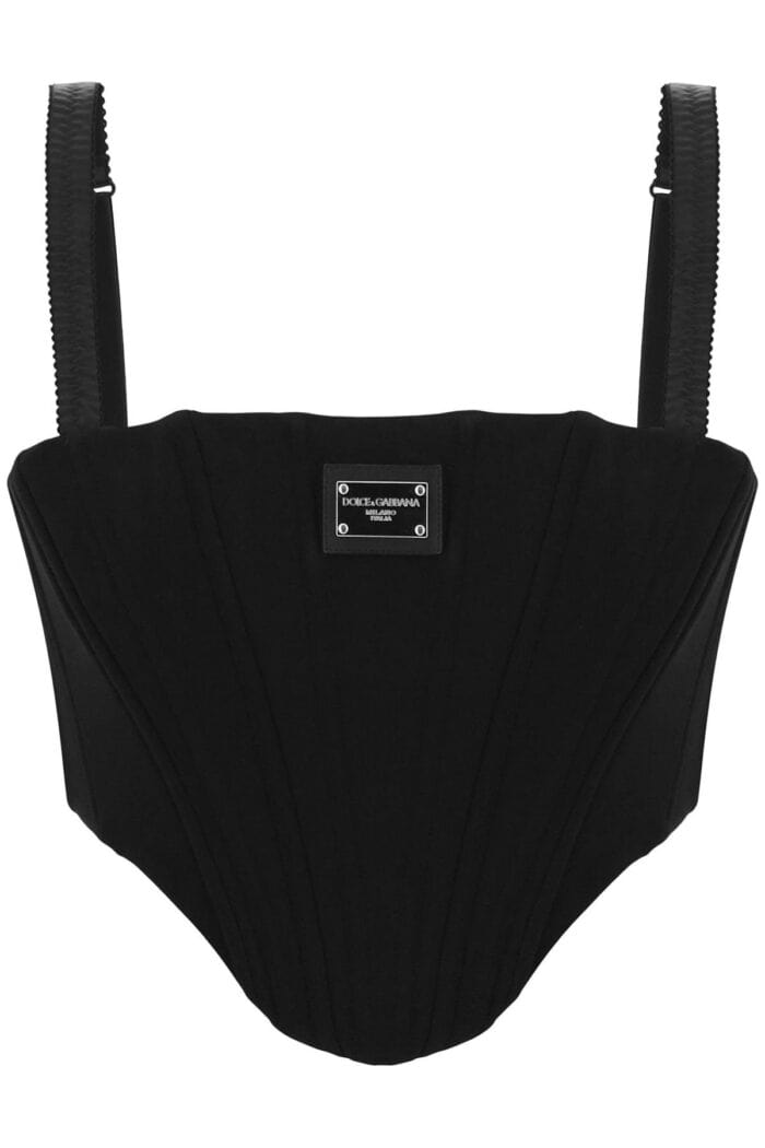 Dolce & Gabbana Cotton Corset Top