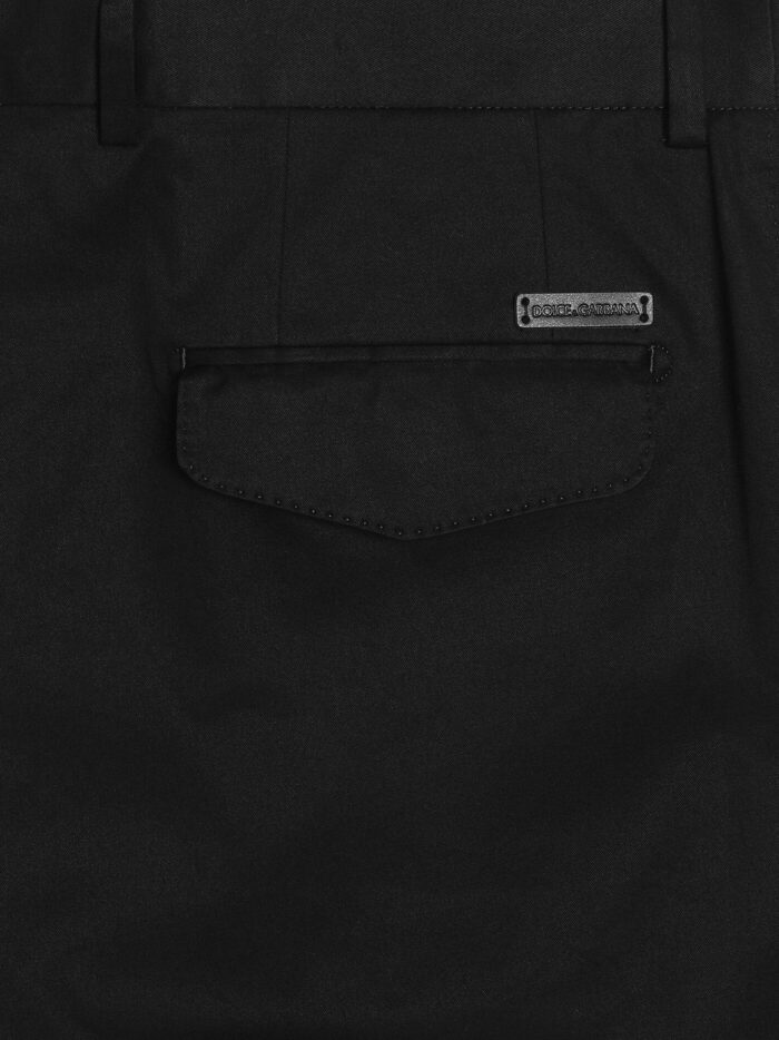 Dolce & Gabbana Cotton Gabardine Trousers