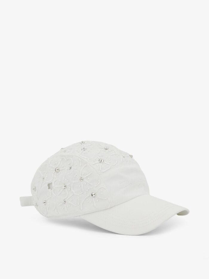 Dolce & Gabbana Cotton Hat With All-over Floral Embroidery
