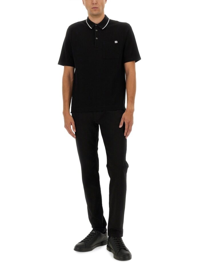 Dolce & Gabbana COTTON PIQUE POLO