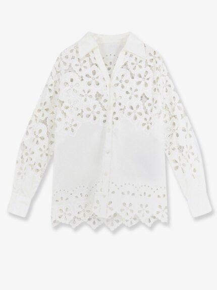 Dolce & Gabbana Cotton Shirt With Cut-out Details