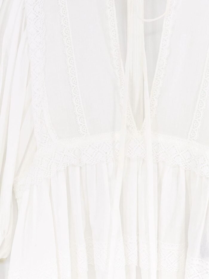 Dolce & Gabbana Cotton Shirt With Laces Profiles
