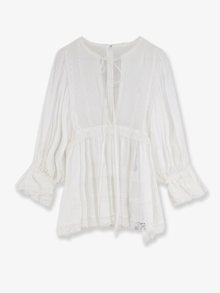 Dolce & Gabbana Cotton Shirt With Laces Profiles