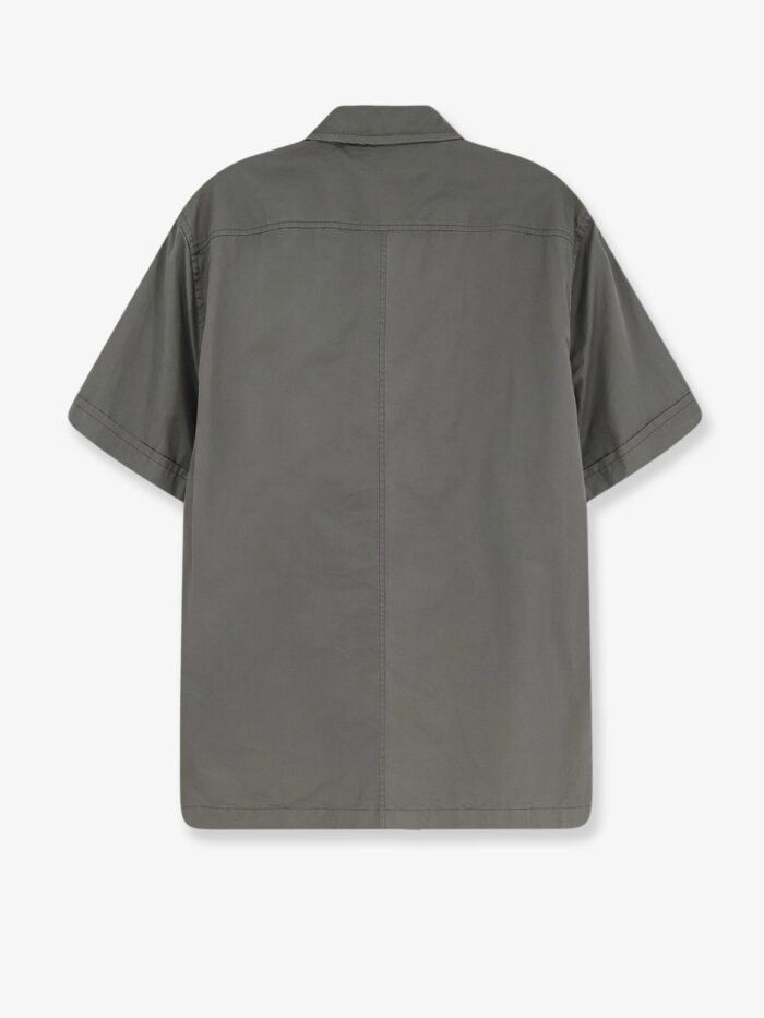 Dolce & Gabbana Cotton Shirt With Logo Patch