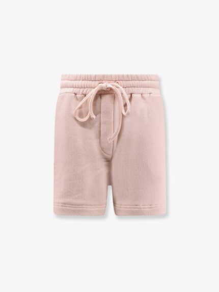 Dolce & Gabbana Cotton Shorts With Embroidered Logo On The Back