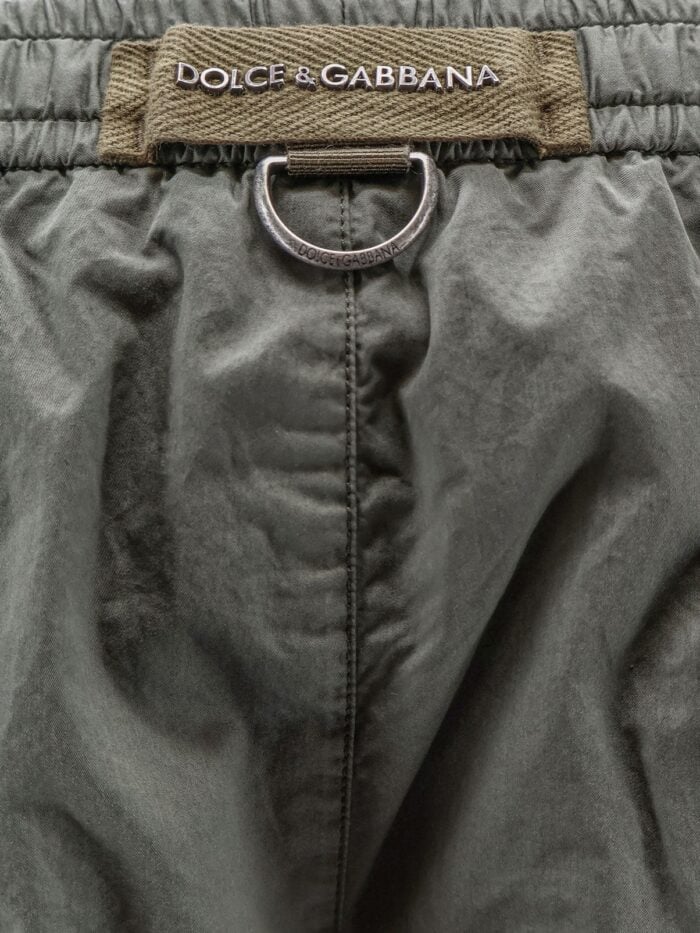 Dolce & Gabbana Cotton Shorts With Logo Detail