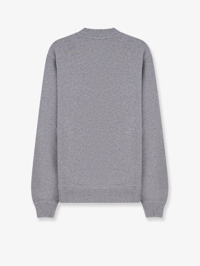 Dolce & Gabbana Cotton Sweatshirt With Front Embroidery