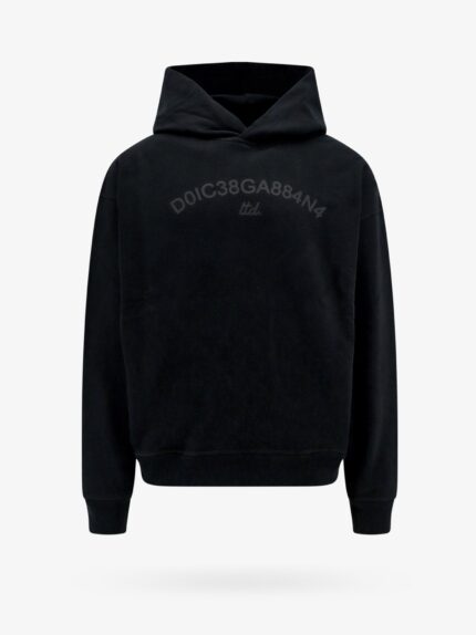 Dolce & Gabbana Cotton Sweatshirt With Frontal Logo