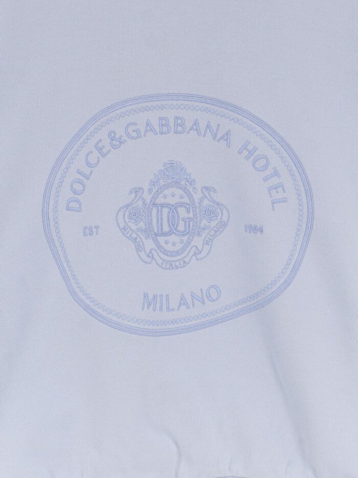 Dolce & Gabbana Cotton Sweatshirt With Iconic Logo