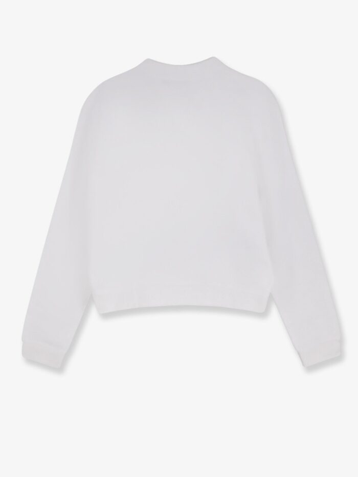 Dolce & Gabbana Cotton Sweatshirt With Logo Embroidery
