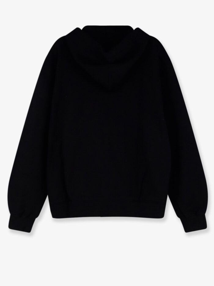 Dolce & Gabbana Cotton Sweatshirt With Metal Logo Patch