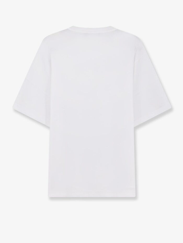 Dolce & Gabbana Cotton T-shirt With Embroidered Logo On The Front