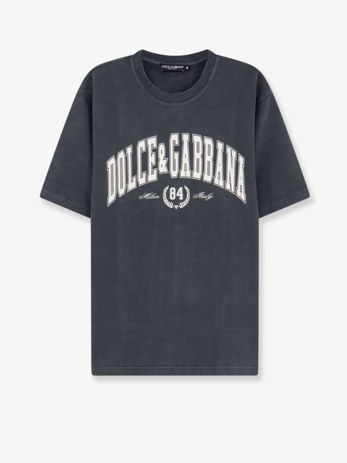 Dolce & Gabbana Cotton T-shirt With Front Print
