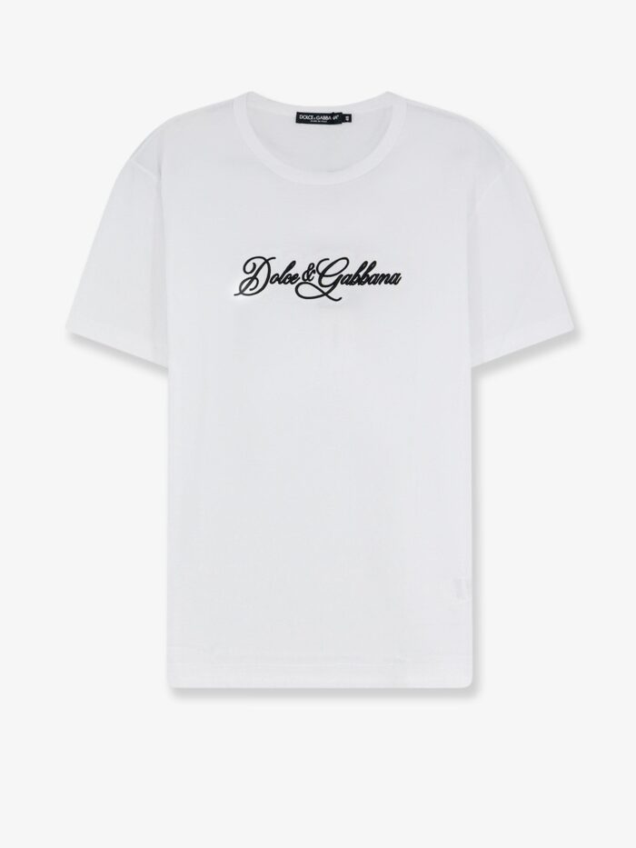 Dolce & Gabbana Cotton T-shirt With Logo