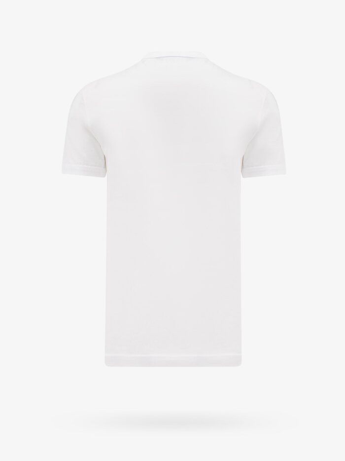 Dolce & Gabbana Cotton T-shirt With Metal Logo Patch