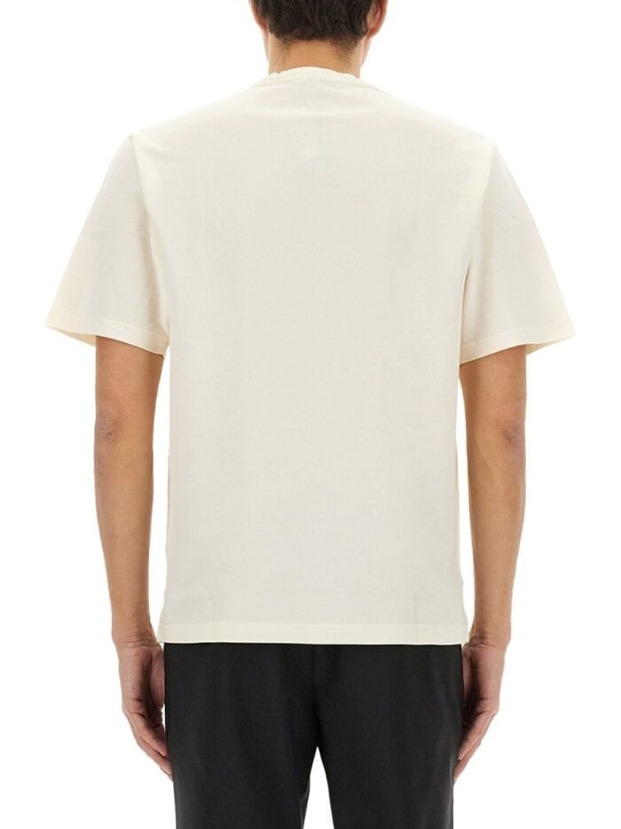 Dolce & Gabbana COTTON T-SHIRT WITH PLAQUE