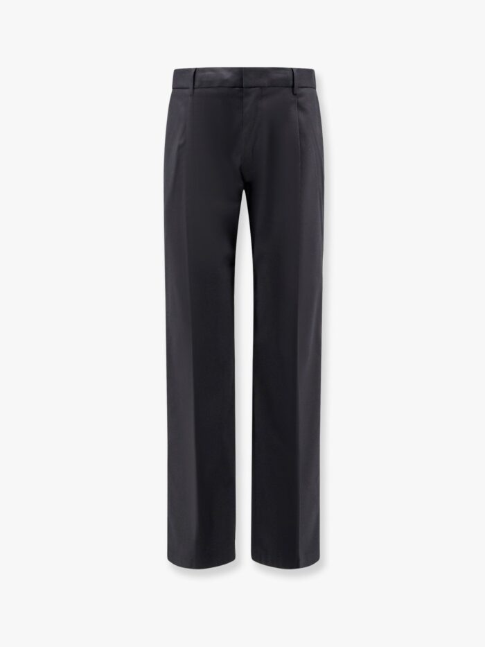 Dolce & Gabbana Cotton Trouser With Elastic Inserts And Drawstring