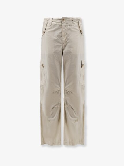 Dolce & Gabbana Cotton Trousers With Applied Pockets