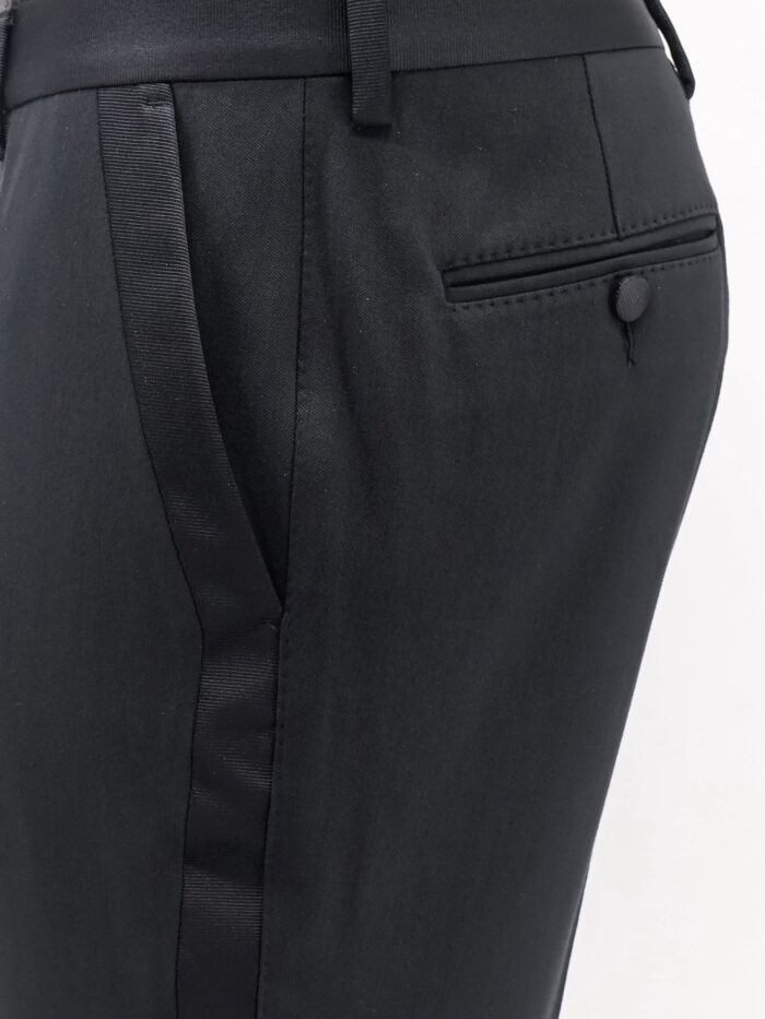 Dolce & Gabbana Cotton, Viscose And Silk Blend Trousers