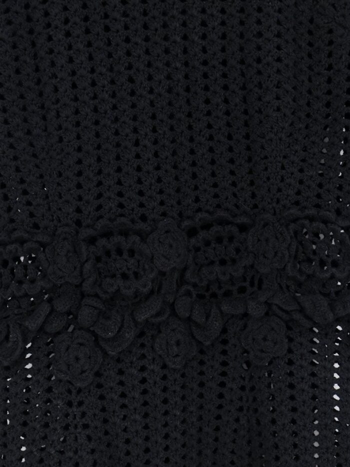 Dolce & Gabbana Crochet Fabric Long Dress