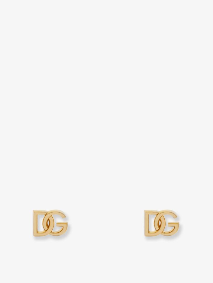 dolce & gabbana dg brass earrings Dolce & Gabbana DG Brass Earrings