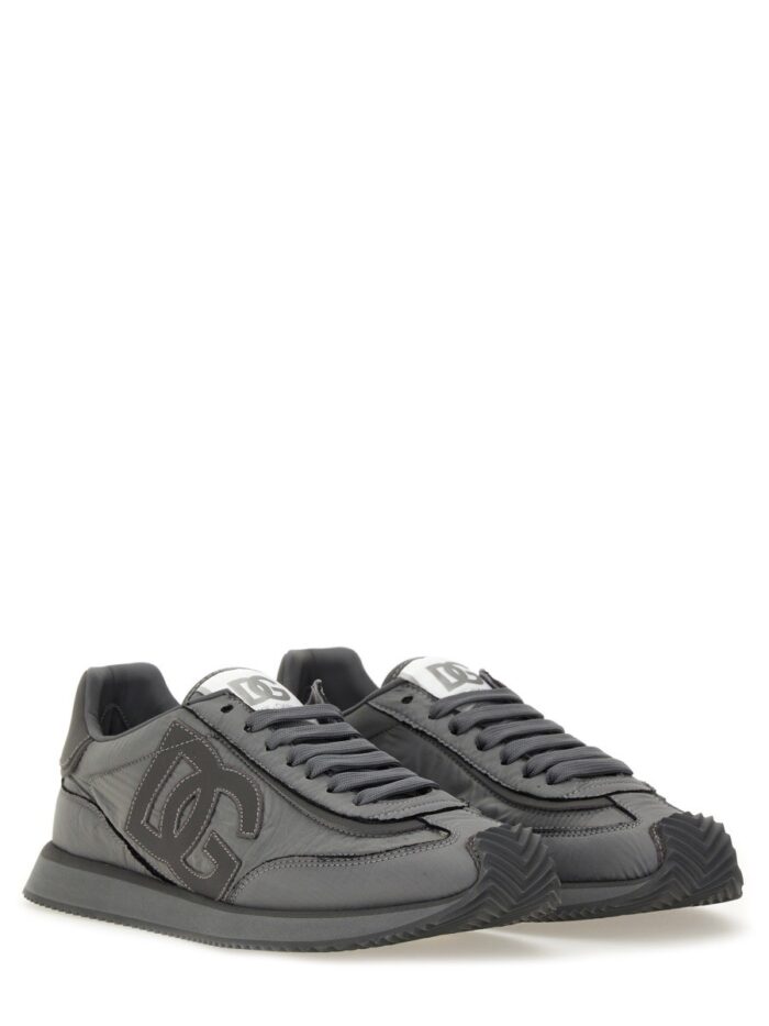 Dolce & Gabbana "DG CUSHION" SNEAKER IN MATERIAL MIX
