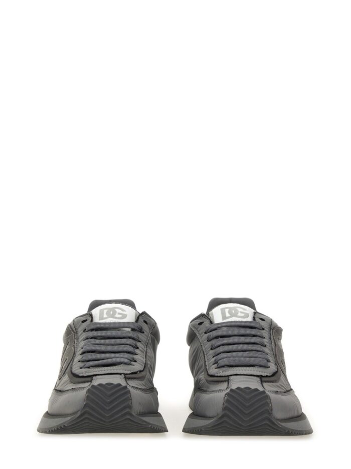 Dolce & Gabbana "DG CUSHION" SNEAKER IN MATERIAL MIX