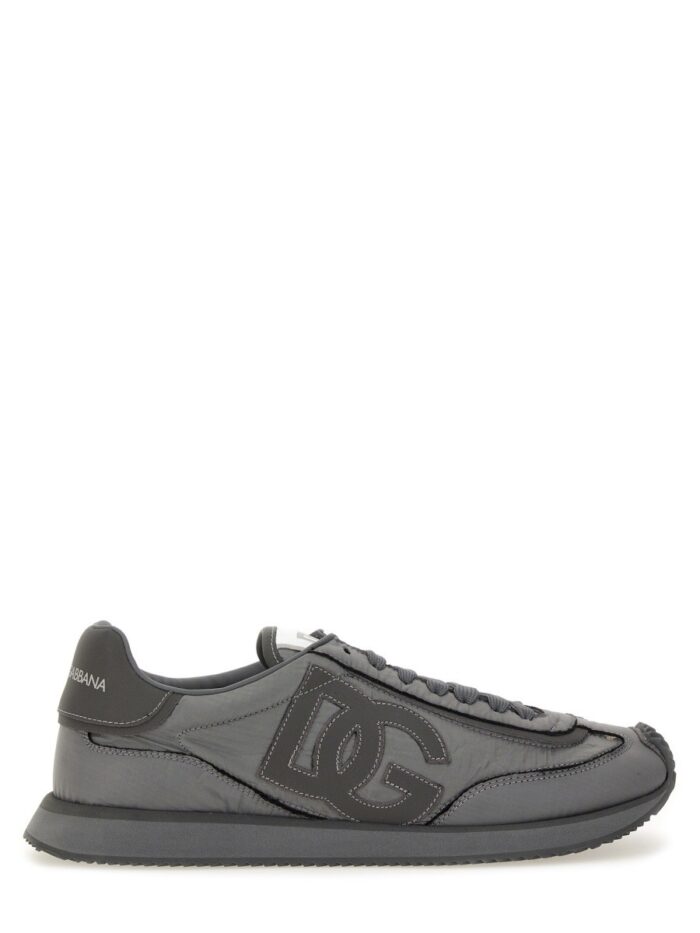 Dolce & Gabbana "DG CUSHION" SNEAKER IN MATERIAL MIX