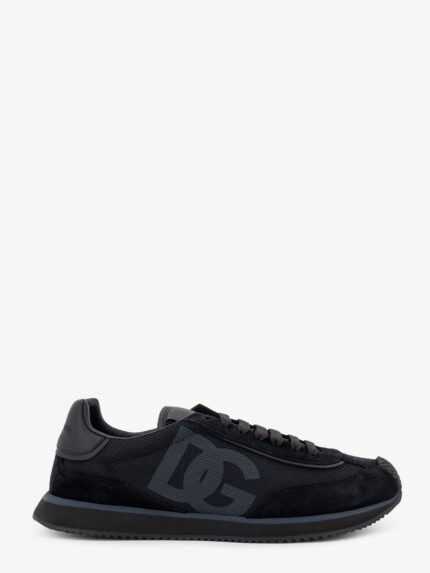 Dolce & Gabbana DG Cushion Sneakers In Nylon With Suede Inserts
