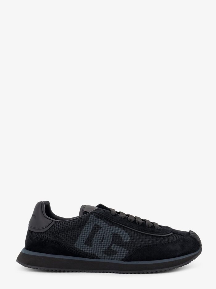 dolce & gabbana dg cushion sneakers in nylon with suede inserts Dolce & Gabbana DG Cushion Sneakers In Nylon With Suede Inserts