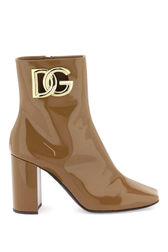 Dolce & Gabbana Dg Logo Ankle Boots