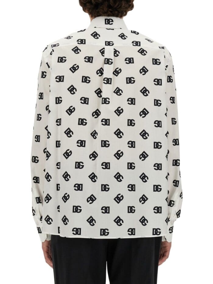 Dolce & Gabbana DG LOGO SHIRT ALL OVER