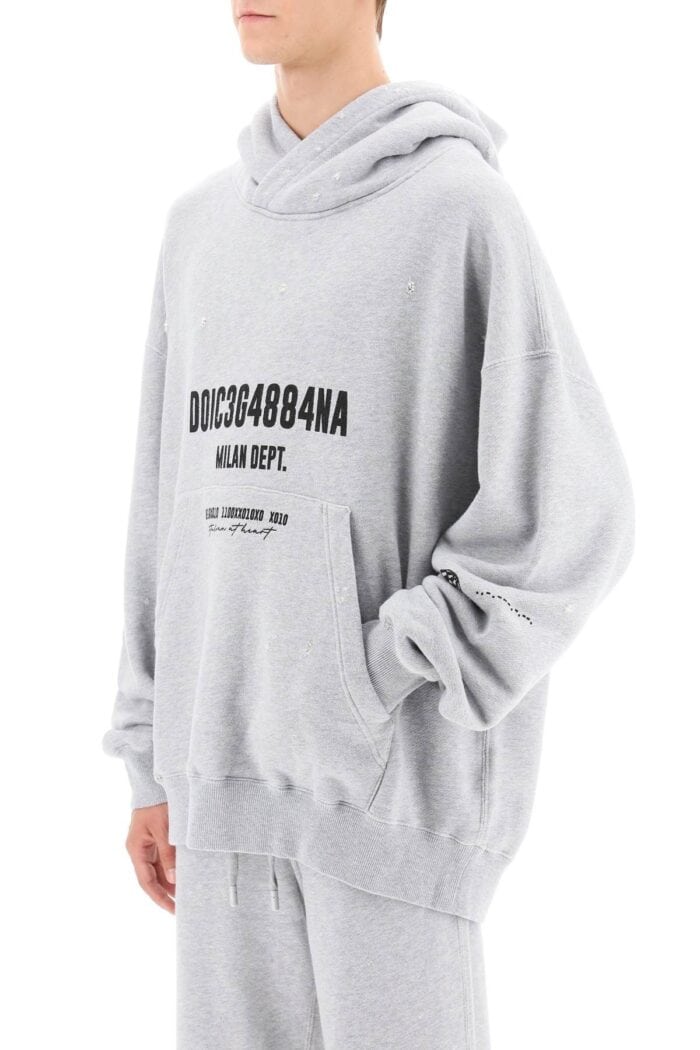 Dolce & Gabbana Distressed-effect Hoodie