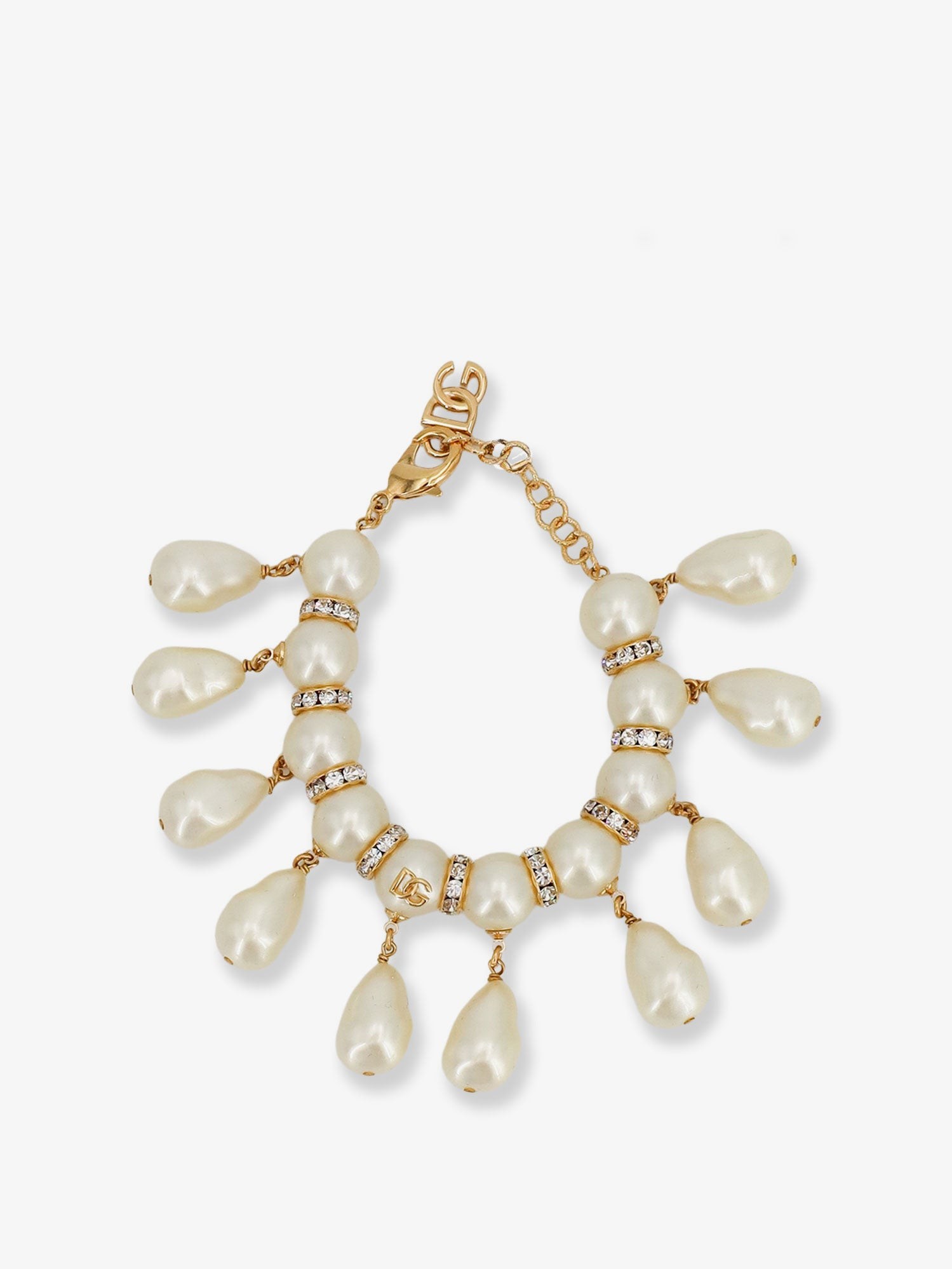 Dolce & Gabbana Everyday Bracelet With DG Logo Pendant