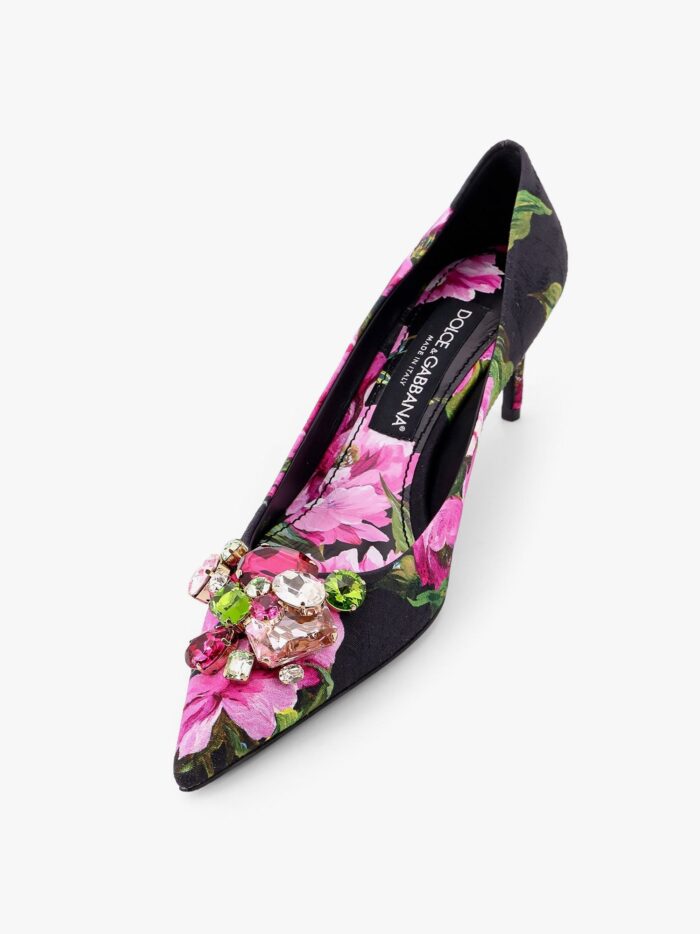 Dolce & Gabbana Fabric Décolleté With Floral Print