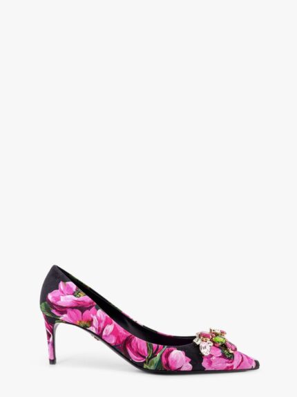 Dolce & Gabbana Fabric Décolleté With Floral Print