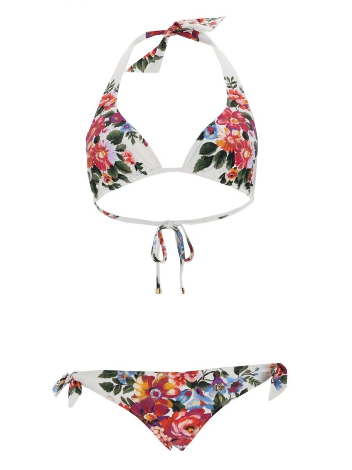 Dolce & Gabbana FLORAL PRINT BIKINI