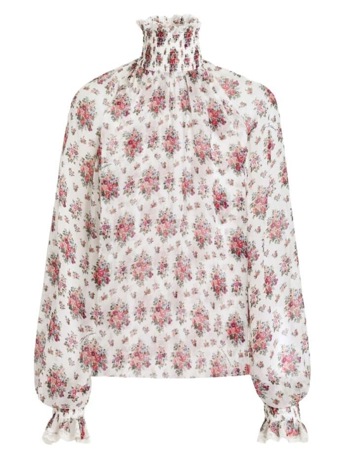 Dolce & Gabbana FLORAL PRINT BLOUSE