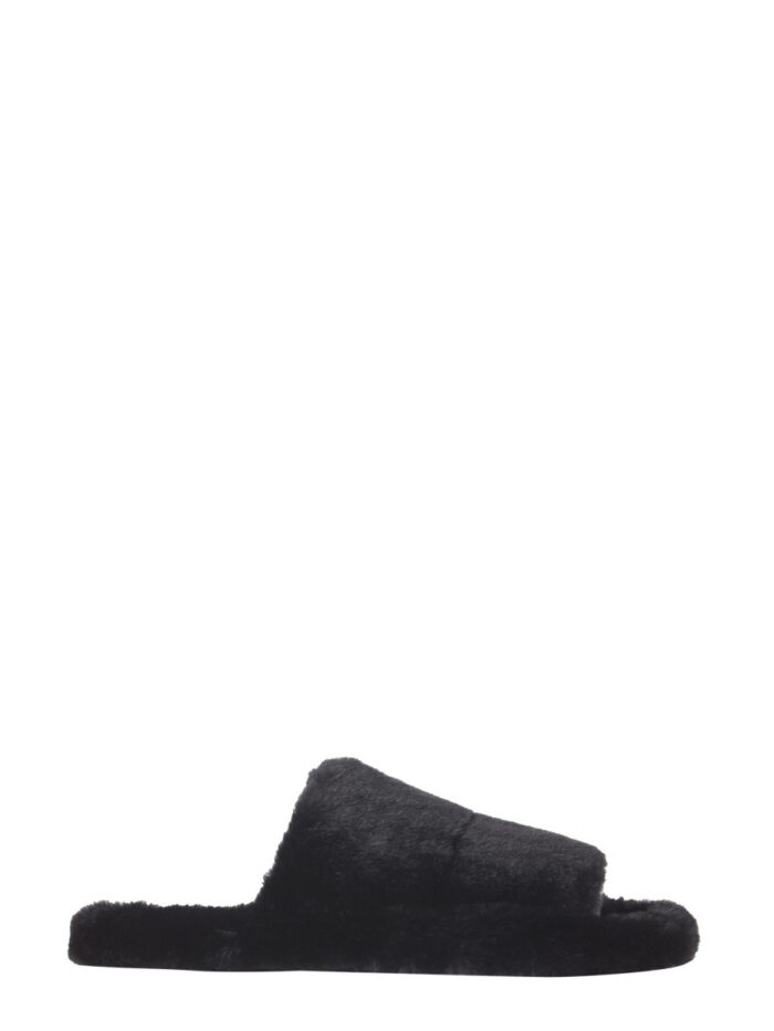 Dolce & Gabbana FUR SANDALS